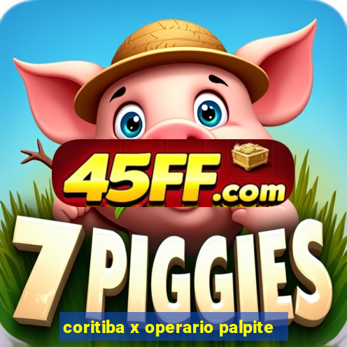 coritiba x operario palpite